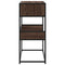 vidaXL Console Table Brown Oak 90x35x80 cm Engineered Wood