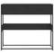vidaXL Console Table Black 90x35x80 cm Engineered Wood