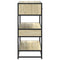 vidaXL Console Table Sonoma Oak 90x35x80 cm Engineered Wood