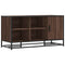 vidaXL Shoe Bench Brown Oak 100x40x53.5 cm Engineered Wood and Metal