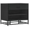 vidaXL Shoe Bench Black 60x40x53.5 cm Engineered Wood and Metal