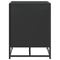 vidaXL Shoe Bench Black 84x40x53.5 cm Engineered Wood and Metal