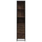 vidaXL Bathroom Cabinet Brown Oak 35x37.5x166 cm Engineered Wood