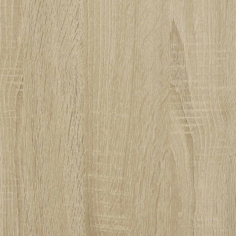 vidaXL 2 Piece Bathroom Furniture Set Sonoma Oak Engineered Wood