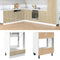 vidaXL Oven Cabinet Sonoma Oak 60x46x81.5 cm Engineered Wood