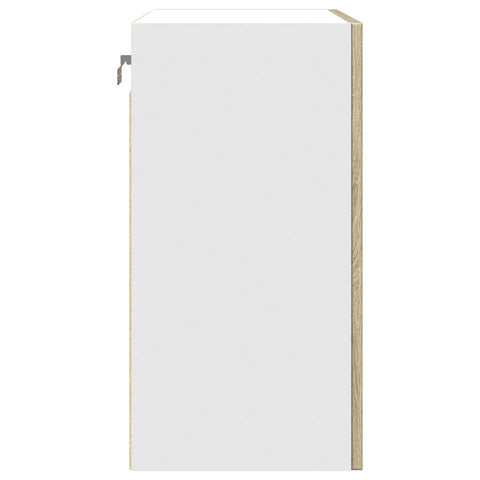 vidaXL Wall Mounted Cabinet Lyon Sonoma Oak 50x31x60 cm Engineered Wood