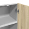 vidaXL Wall Mounted Cabinet Lyon Sonoma Oak 50x31x60 cm Engineered Wood