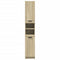 vidaXL Bathroom Cabinet Sonoma Oak 32x34x188.5 cm Engineered Wood