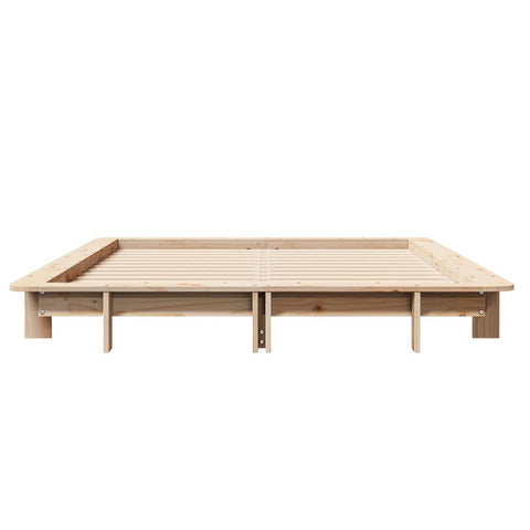 vidaXL Bed Frame without Mattress 120x200 cm Solid Wood Pine