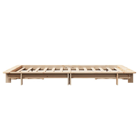 vidaXL Bed Frame without Mattress 120x200 cm Solid Wood Pine