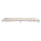 vidaXL Bed Frame without Mattress White 140x190 cm Solid Wood Pine