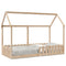 vidaXL Kids' House Bed Frame without Mattress 90x200 cm Solid Wood Pine