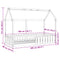 vidaXL Kids' House Bed Frame without Mattress White 90x200 cm
