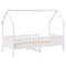 vidaXL Kids' House Bed Frame without Mattress White 90x200 cm Pine