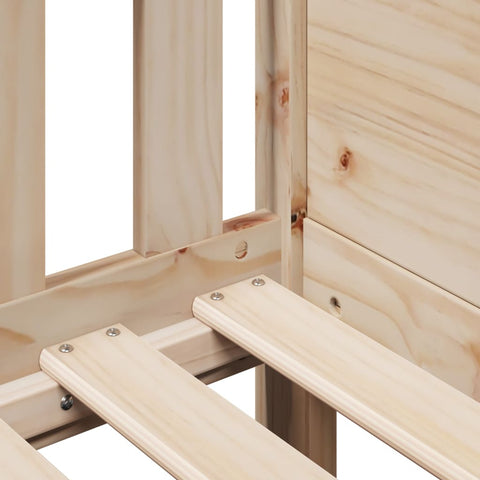 vidaXL Kids' House Bed Frame without Mattress 80x200 cm Pine