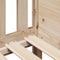 vidaXL Kids' House Bed Frame without Mattress 80x200 cm Pine