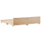 vidaXL Bed Frame without Mattress 180x200 cm Super King Solid Wood Pine