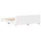 vidaXL Bed Frame without Mattress White 160x200 cm Solid Wood Pine