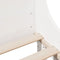 vidaXL Bed Frame without Mattress White 135x190 cm Double Solid Wood Pine