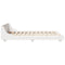 vidaXL Bed Frame without Mattress White 120x190 cm Small Double Solid Wood Pine
