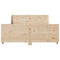 vidaXL Bed Frame without Mattress 120x200 cm Solid Wood Pine