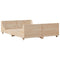vidaXL Bed Frame without Mattress 120x200 cm Solid Wood Pine