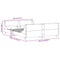 vidaXL Bed Frame without Mattress White 120x190 cm Small Double Solid Wood Pine