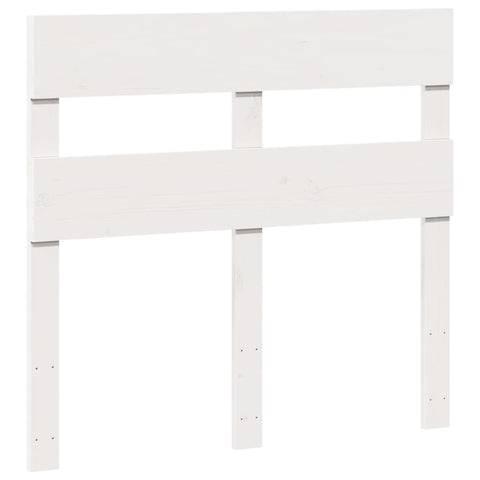 vidaXL Bed Frame without Mattress White 90x200 cm Solid Wood Pine