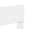 vidaXL Bed Frame without Mattress White 100x200 cm Solid Wood Pine