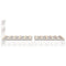 vidaXL Bed Frame without Mattress White 75x190 cm Small Single Solid Wood Pine