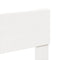 vidaXL Bed Frame without Mattress White 75x190 cm Small Single Solid Wood Pine