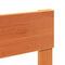 vidaXL Bed Frame without Mattress Wax Brown 90x190 cm Single Solid Wood Pine