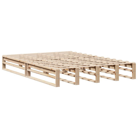 vidaXL Bed Frame without Mattress 120x200 cm Solid Wood Pine