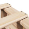 vidaXL Bed Frame without Mattress 120x200 cm Solid Wood Pine