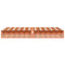 vidaXL Bed Frame without Mattress Wax Brown 160x200 cm Solid Wood Pine