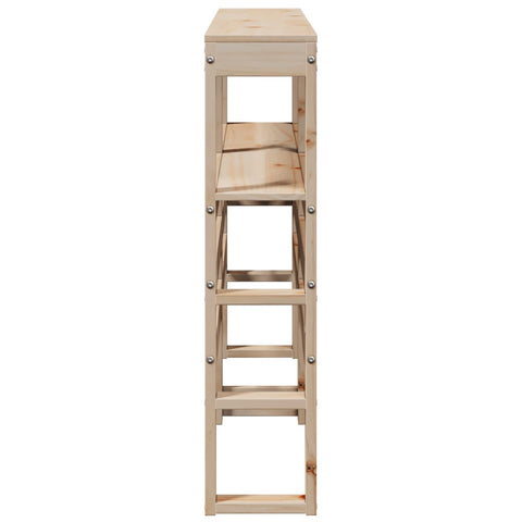 vidaXL Headboard with Shelves 120 cm Solid Wood Pine