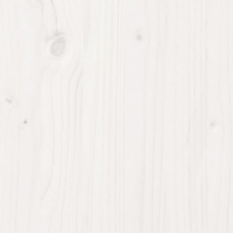 vidaXL Headboard with Shelves White 140 cm Solid Wood Pine