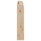 vidaXL Headboard with Shelves 90 cm Solid Wood Pine