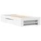 vidaXL Bed Frame without Mattress White 90x200 cm Engineered Wood