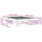 vidaXL Bed Frame without Mattress Smoked Oak 120x190 cm Small Double Engineered Wood