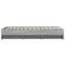 vidaXL Bed Frame without Mattress Grey Sonoma 100x200 cm Engineered Wood