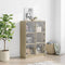 vidaXL Highboard with Doors Sonoma Oak 68x37x109 cm Engineered Wood