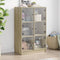 vidaXL Highboard with Doors Sonoma Oak 68x37x109 cm Engineered Wood