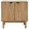vidaXL Hallway Cabinet OTTA 75x40x75 cm Solid Wood Pine