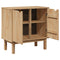 vidaXL Hallway Cabinet OTTA 75x40x75 cm Solid Wood Pine