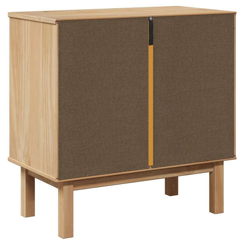 vidaXL Hallway Cabinet OTTA 75x40x75 cm Solid Wood Pine