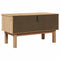 vidaXL Hallway Bench OTTA 80x40x45 cm Solid Wood Pine