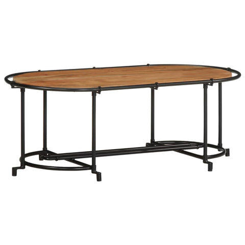 vidaXL Coffee Table 110x55x40 cm Solid Wood Acacia