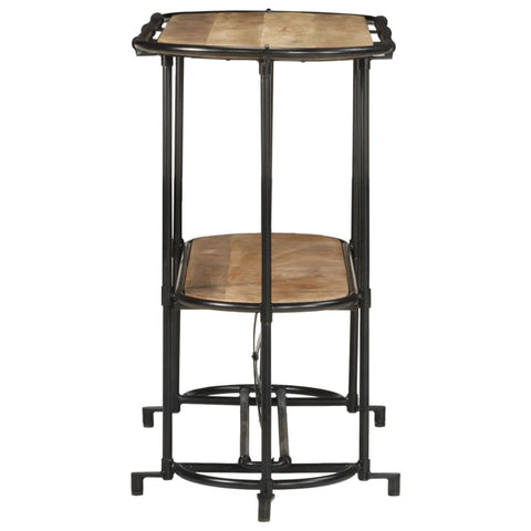 vidaXL Console Table 110x42x76 cm Solid Wood Rough Mango