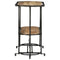 vidaXL Console Table 110x42x76 cm Solid Wood Rough Mango